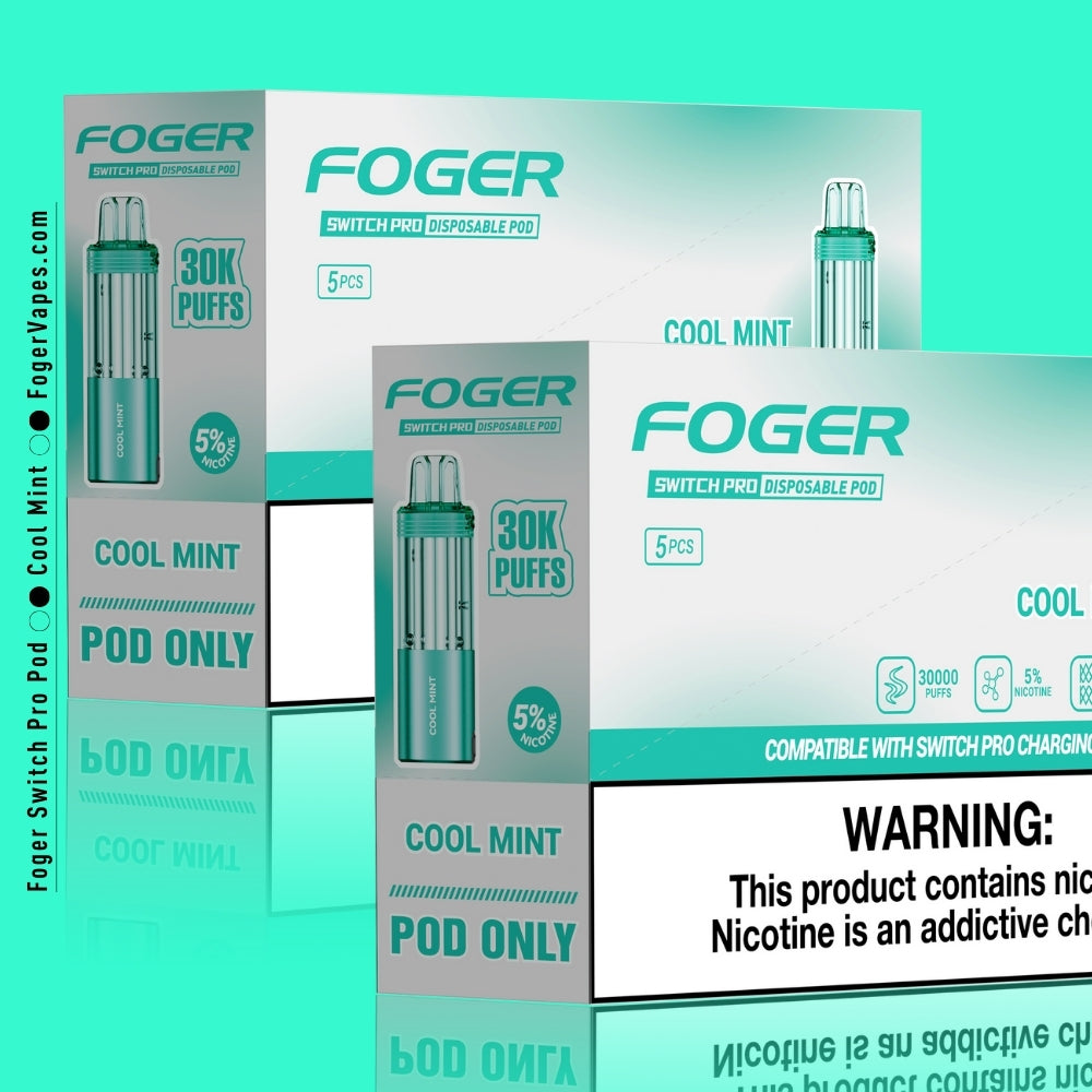 Cool Mint Foger Switch Pro Pod 30K Puffs