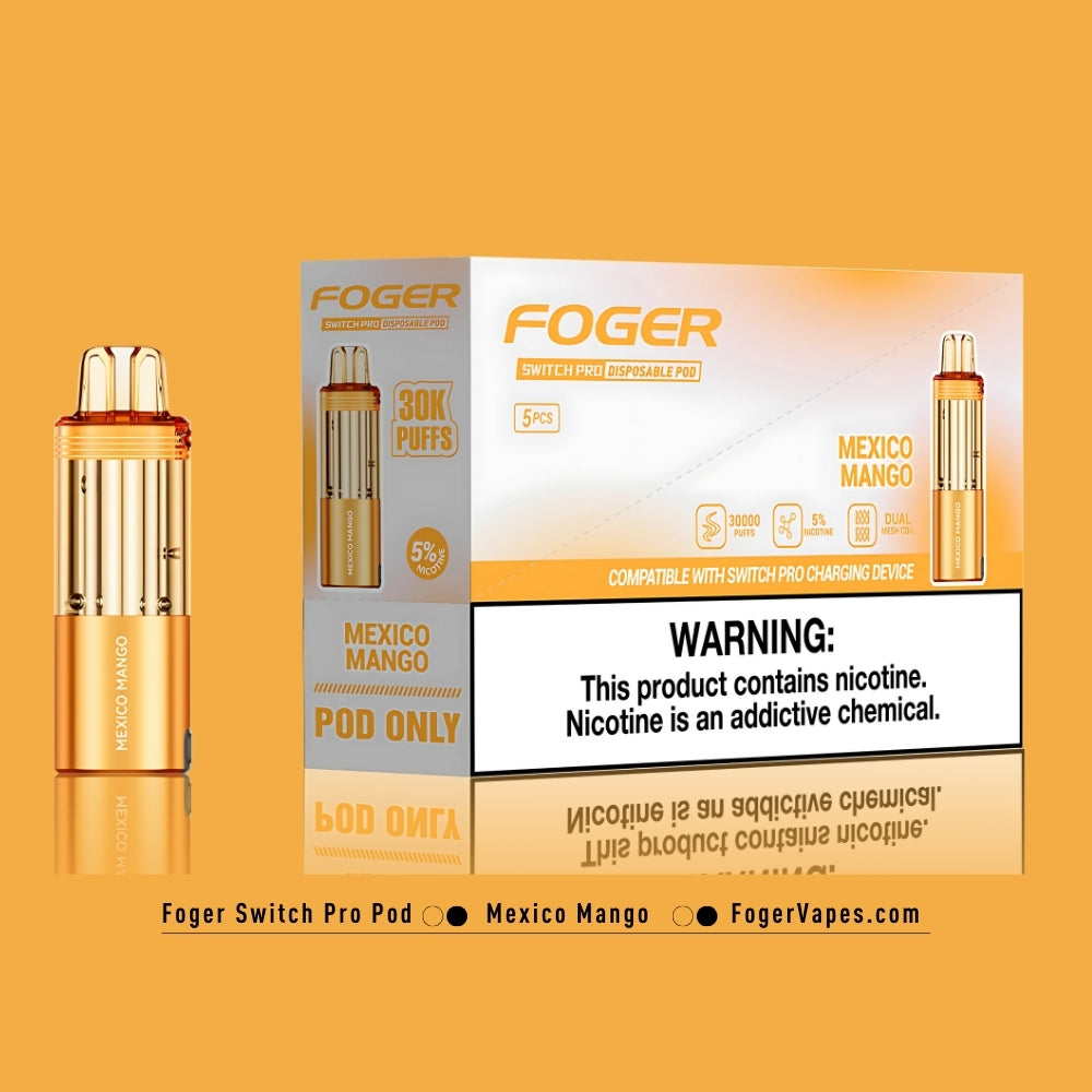 Mexico Mango Foger Switch Pro Pod 30K Puffs