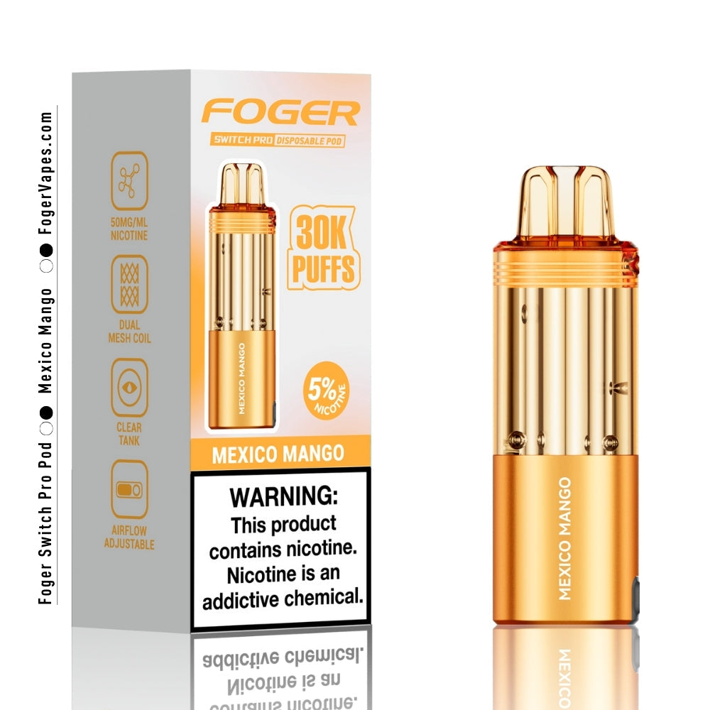 Mexico Mango Foger Switch Pro Pod 30K Puffs