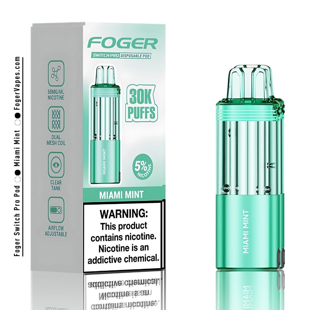 Miami Mint Foger Switch Pro Pod 30K Puffs